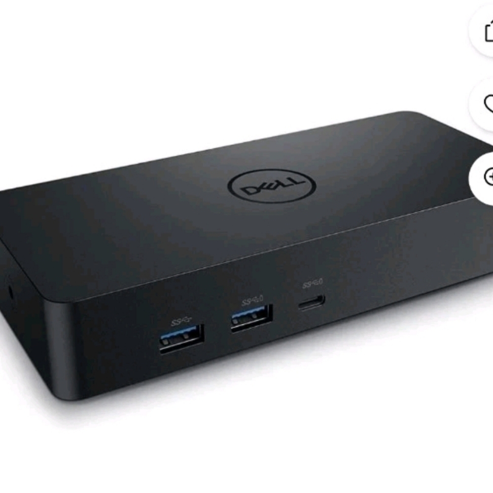 DELL D6000 DisplayLink Universal Docking Station +130W AC USB 3.0 / USB-C UHD 4K